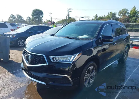 2017 Acura Mdx z USA, uszkodzony, nr VIN 5FRYD3H32HB007762
